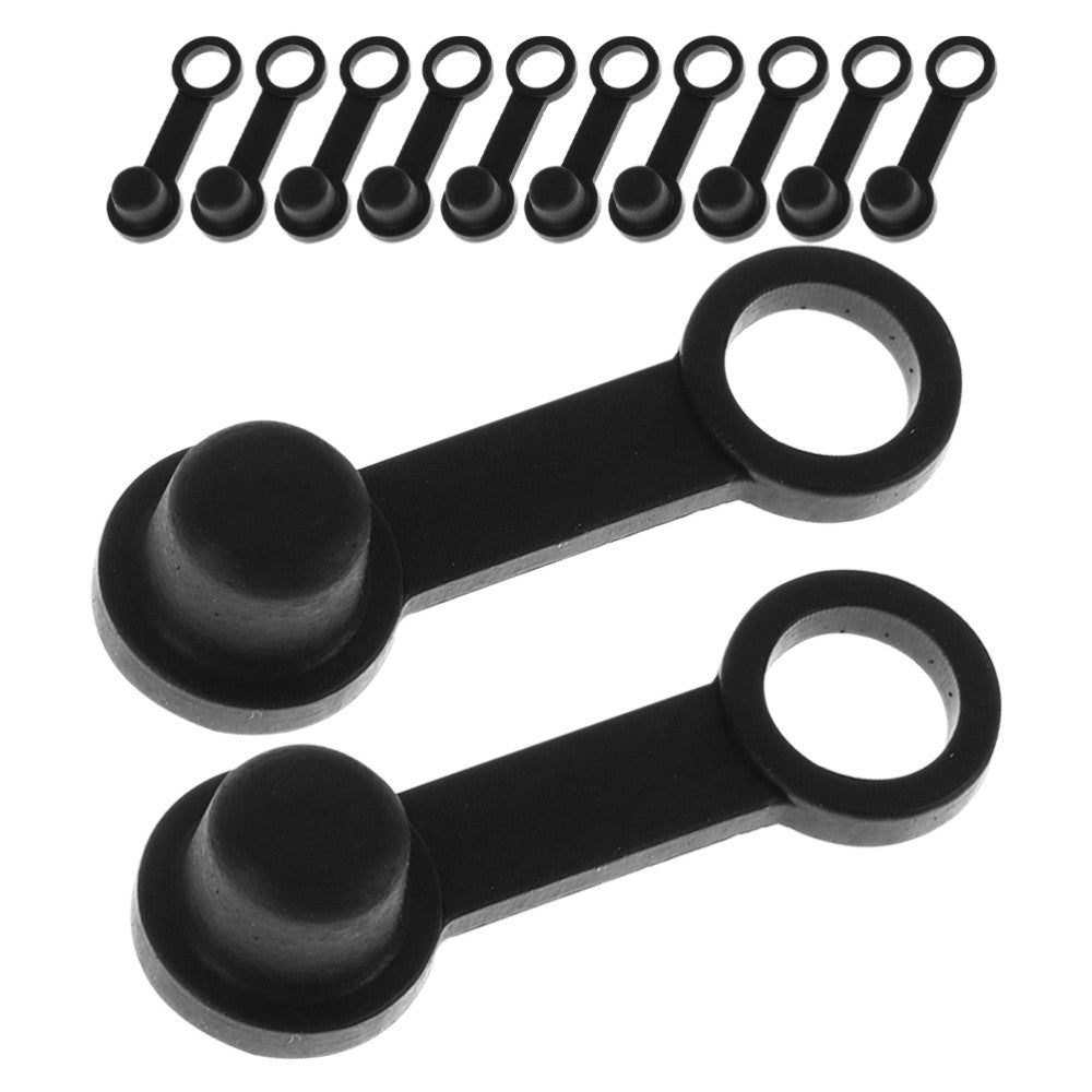 ya 10 5.28 15 Pcs Brake Nut Air Tool Dust Cap Caliper Covers Bleeder Caps Kit