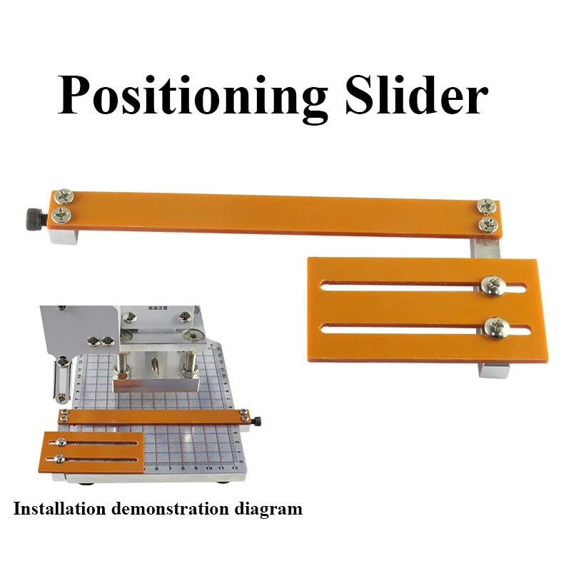 ya 25 Small Manual Hot Stamping and Embossing Machine Accessories Positioning Slider
