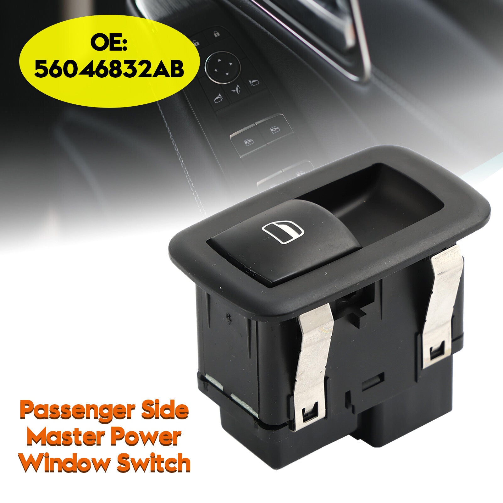 ya 1 8.5.1 Rear Right Passenger Side Master Power Window Switch for Chrysler 300 2011-2014