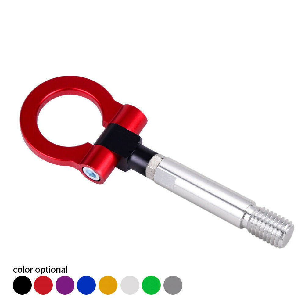 ya 2 6.26.2 For 08 for Benz JDM Style Aluminum Towing Hook Ring Kit On Front Rear Tow Hook Ring