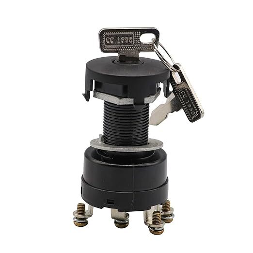 ya 5 8.7 Ignition Switch Keys 101826301 Compatible with Club Car for DS 1996-up for Golf Carts