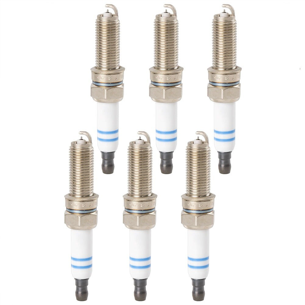 ya 5 8.7 Set of 6 Spark Plugs for Mercedes-benz SLK250 C250 CLK350 0041591803 YR7MPP33