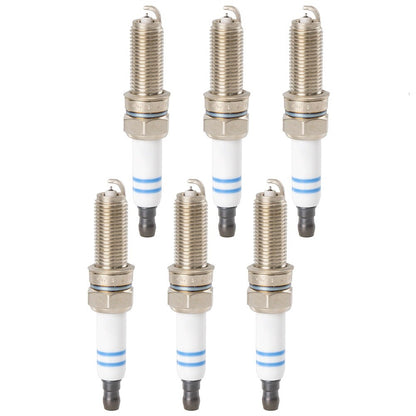 ya 5 8.7 Set of 6 Spark Plugs for Mercedes-benz SLK250 C250 CLK350 0041591803 YR7MPP33