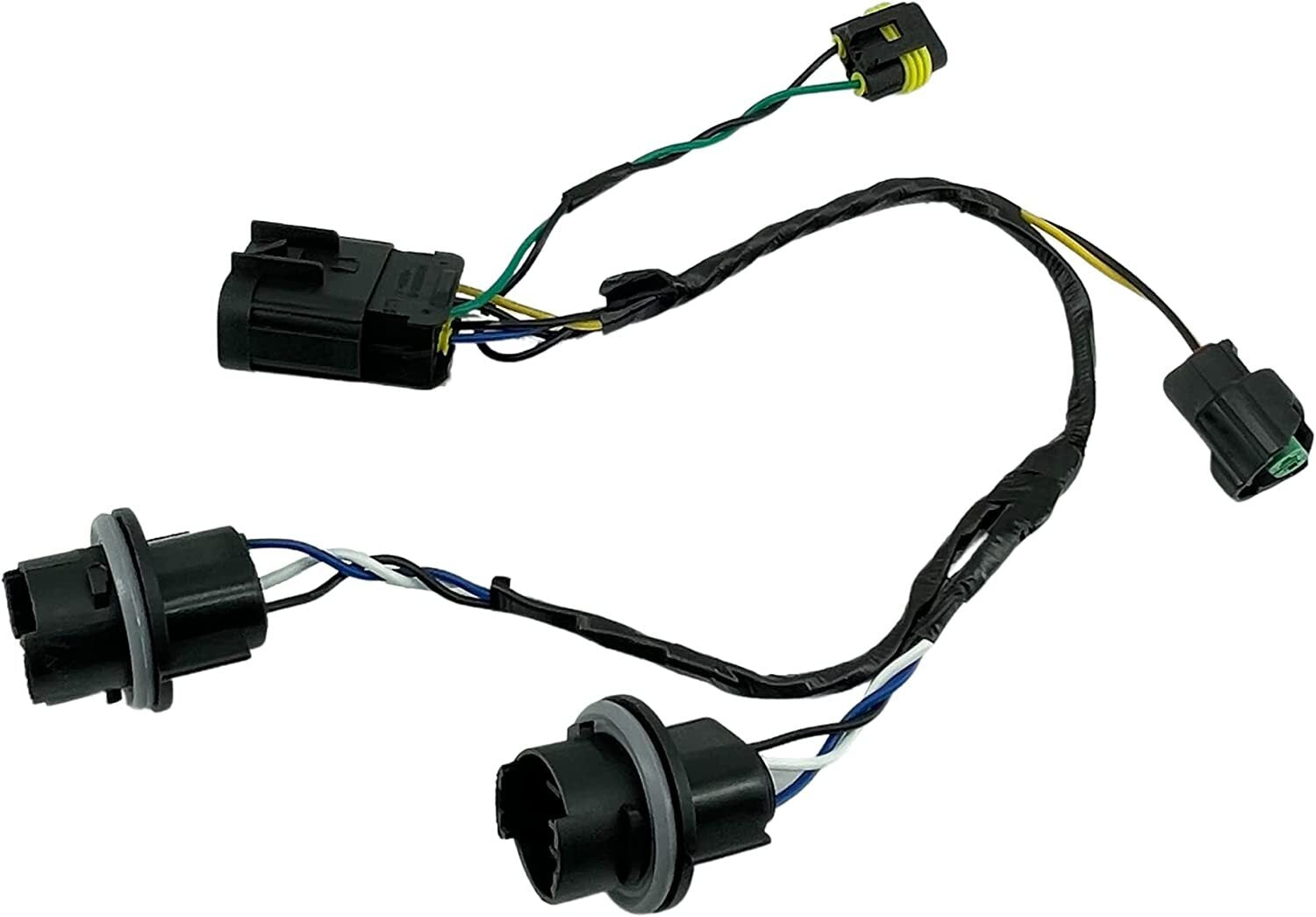 ya 4 6.22 2-Pack 25962806 Headlight Wiring Harness for 2007-2013 for Chevrolet for Silverado 2500 HD