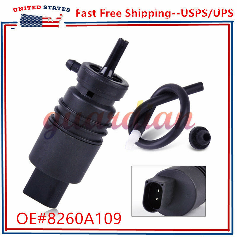ya 5 8.7 8260A109 New Windshield Wiper Washer Pump for Mitsubishi Lancer 2008-2015