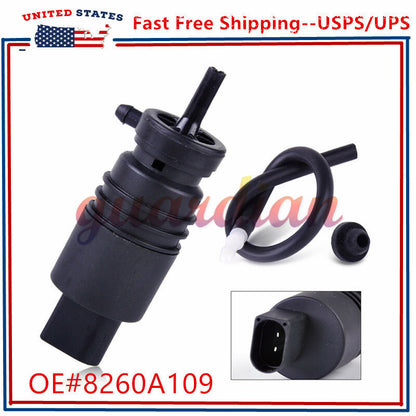 ya 5 8.7 8260A109 New Windshield Wiper Washer Pump for Mitsubishi Lancer 2008-2015
