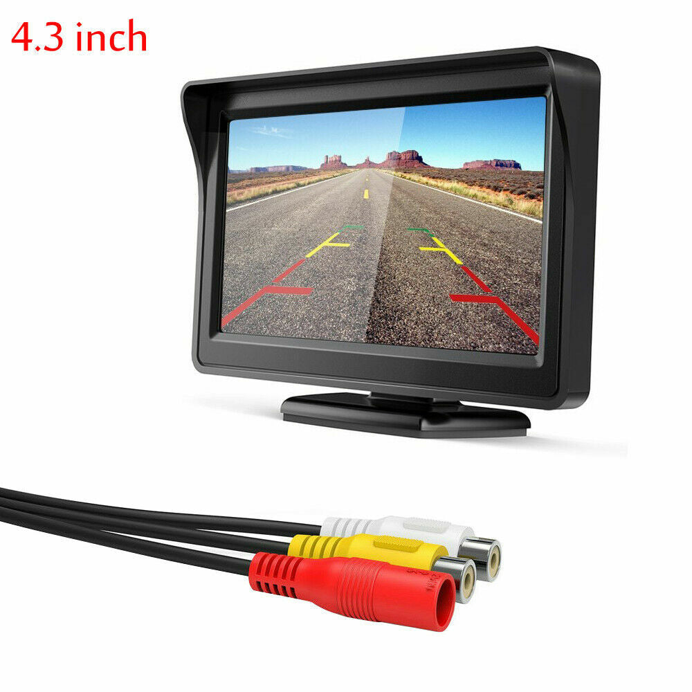 ya 5 8.7 4.3'' Car Monitor+ for Mini Night Vision Reverse Camera Backup Rear View Parking Kit