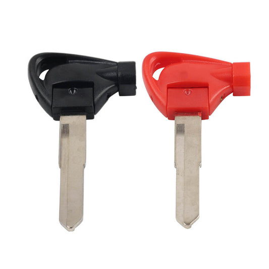 ya 1 7.4 2PC Right Ignition Key Blank Shell Case Uncut Blade for Yamaha Motorbike Scooter