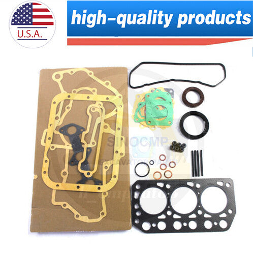 ya 27 7.2 Engine Gasket Kit for Mitsubishi TU170F Tractor MM15T for Mini -ExcavatorLoader K3D/