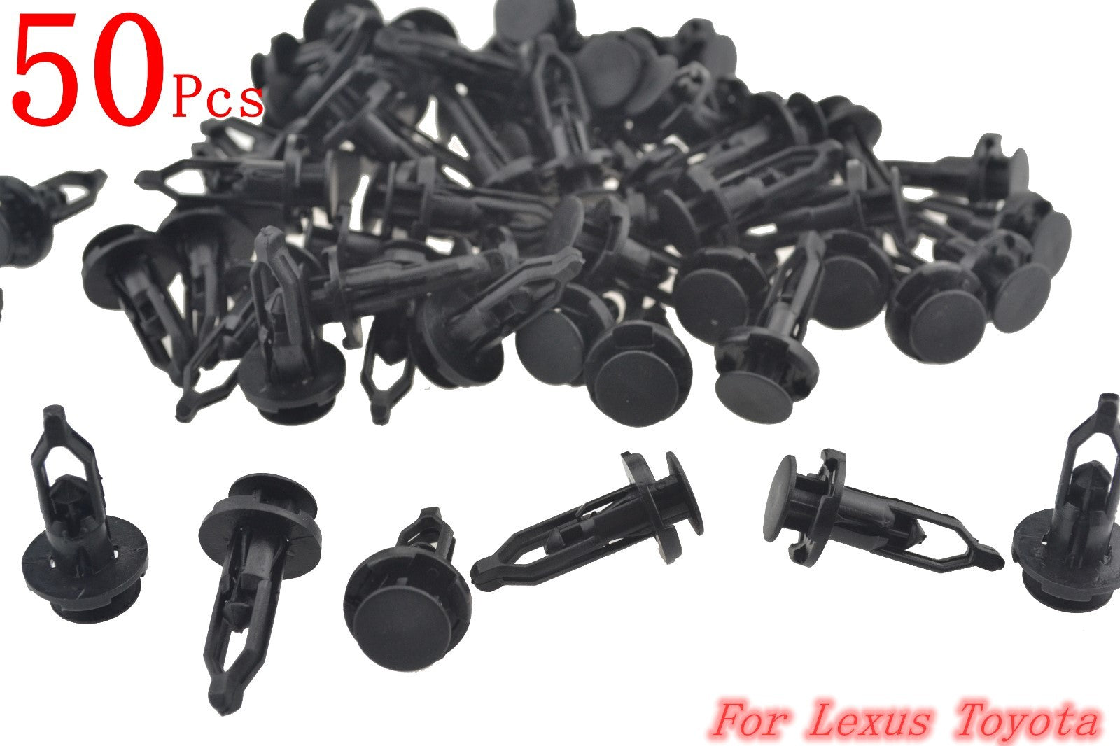 ya 27 6.18 50 Pcs Bumper Cover Grille Push Type Retainer Clips for Lexus for Toyota 52161-02020