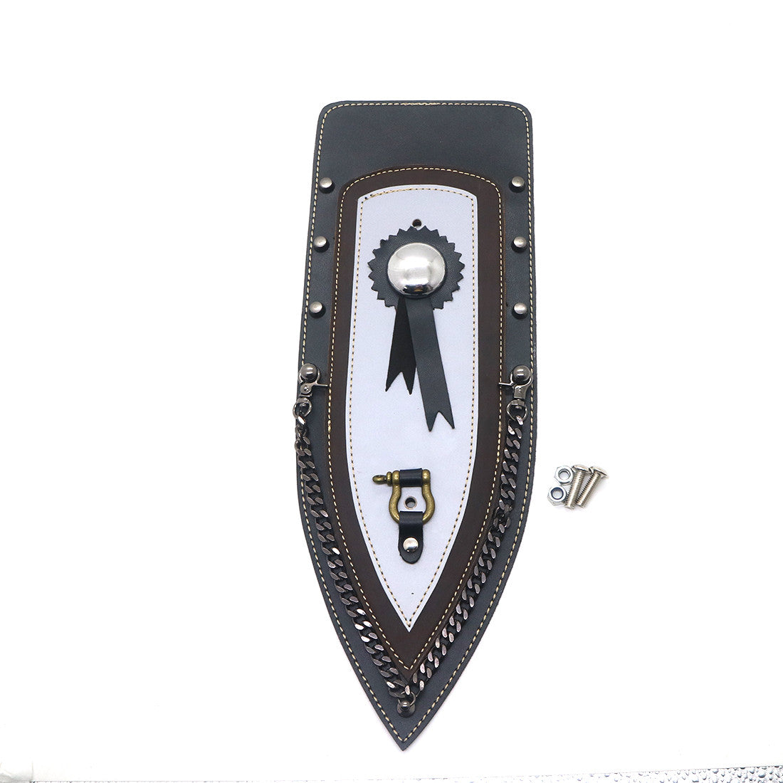 ya 5 8.7 New PU Leather Rear Plain Fender Bib Cover for Harley Sportster XL883 Solo for Seat