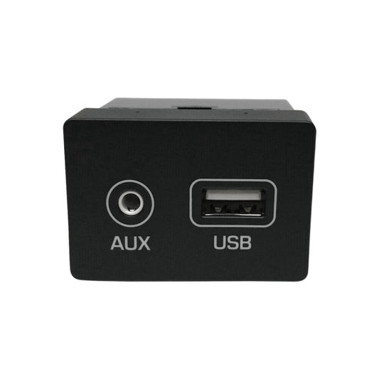 ya 13 5.27 96120-D3000 Front Jack AUX & USB Connector for Hyundai for Tucson 2016 2017 Black