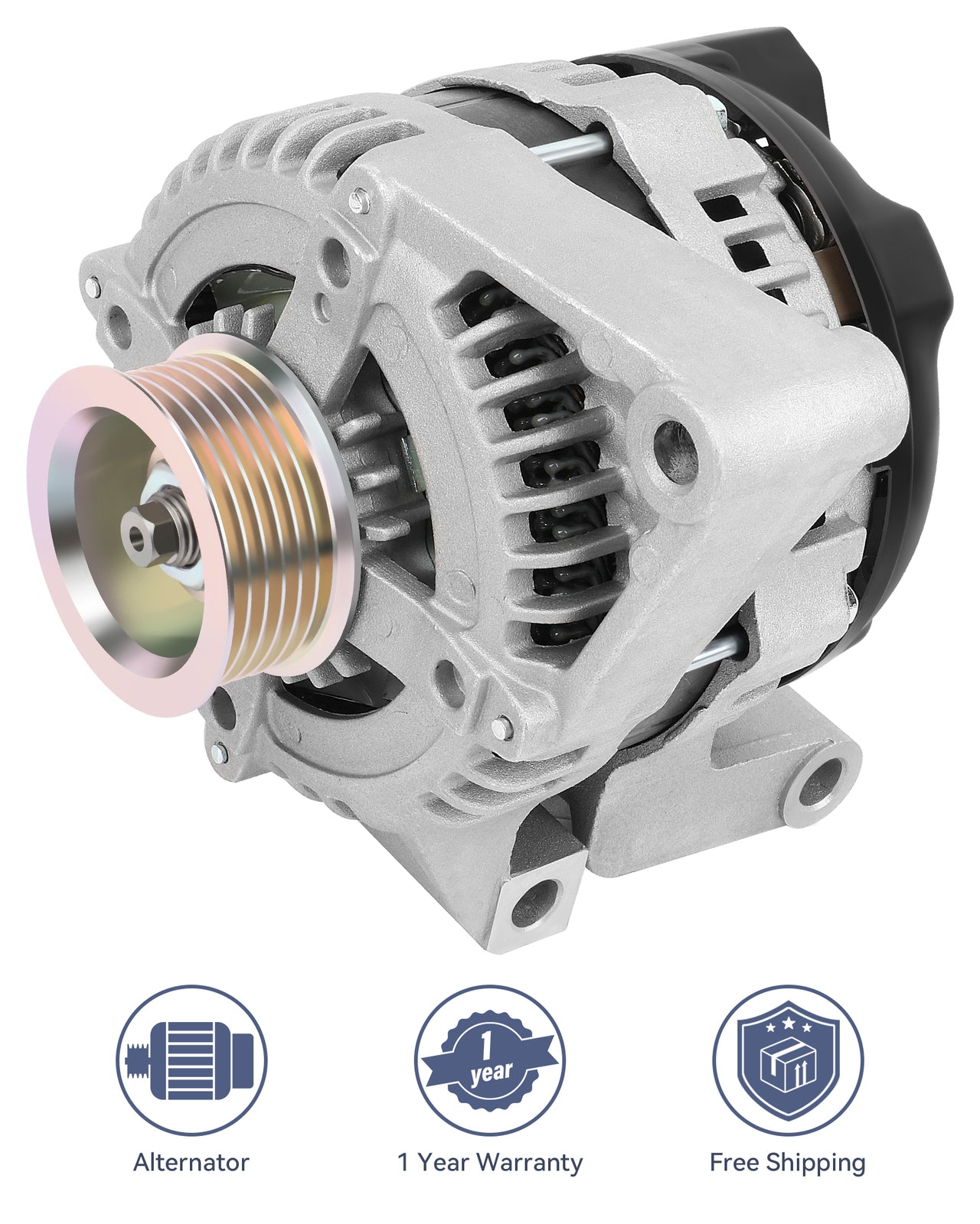 ya 27 7.2 New Alternator 12V 155Amp Fit for 2007-2009 for Chevrolet Equinox 3.4L V6 AND0420