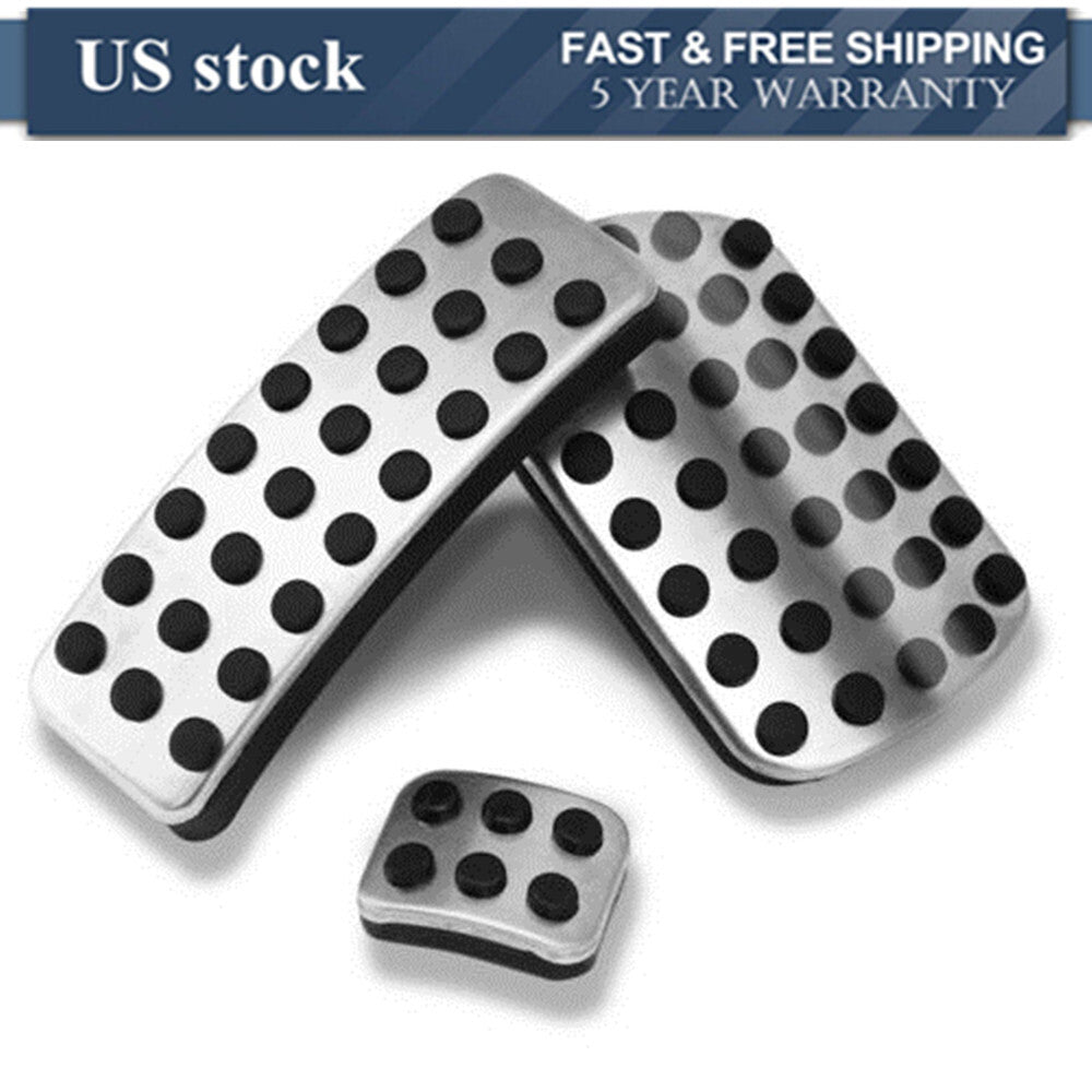 ya 9 6.5.2 2X Brake Foot Pedal Accelerator Cover for Mercedes-benz W117 CLA-Class 2013-2016
