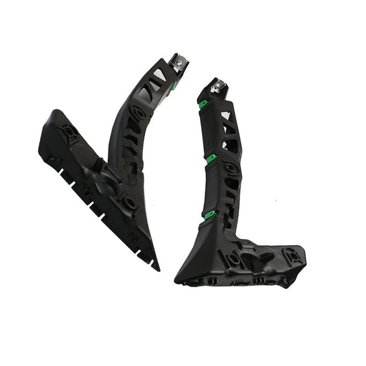 ya 27 6.18.2 Front Bumper Mount Bracket Driver & Passenger Side Fit for Jaguar for XF 2009-2011 Black