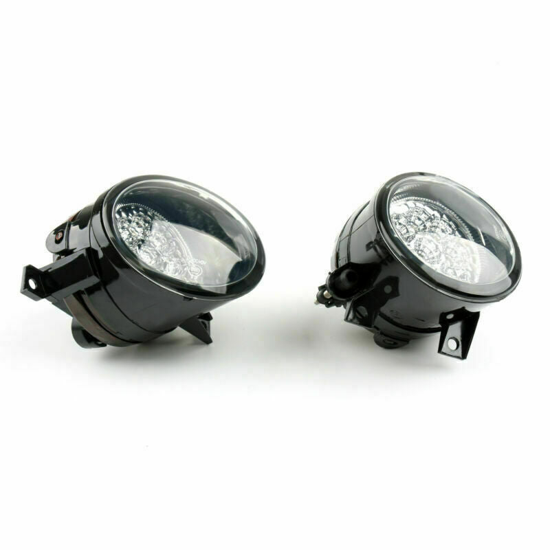 ya 1 8.5.2 Left & Right Front Clean LED Fog Light for VW Rabbit for Tiguan for Jetta MK5 05-09 U1