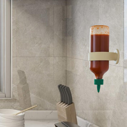 ya 25 Silicone Bottle Holder Unique Sauce Bottle Stand for Sauce Honey Camping
