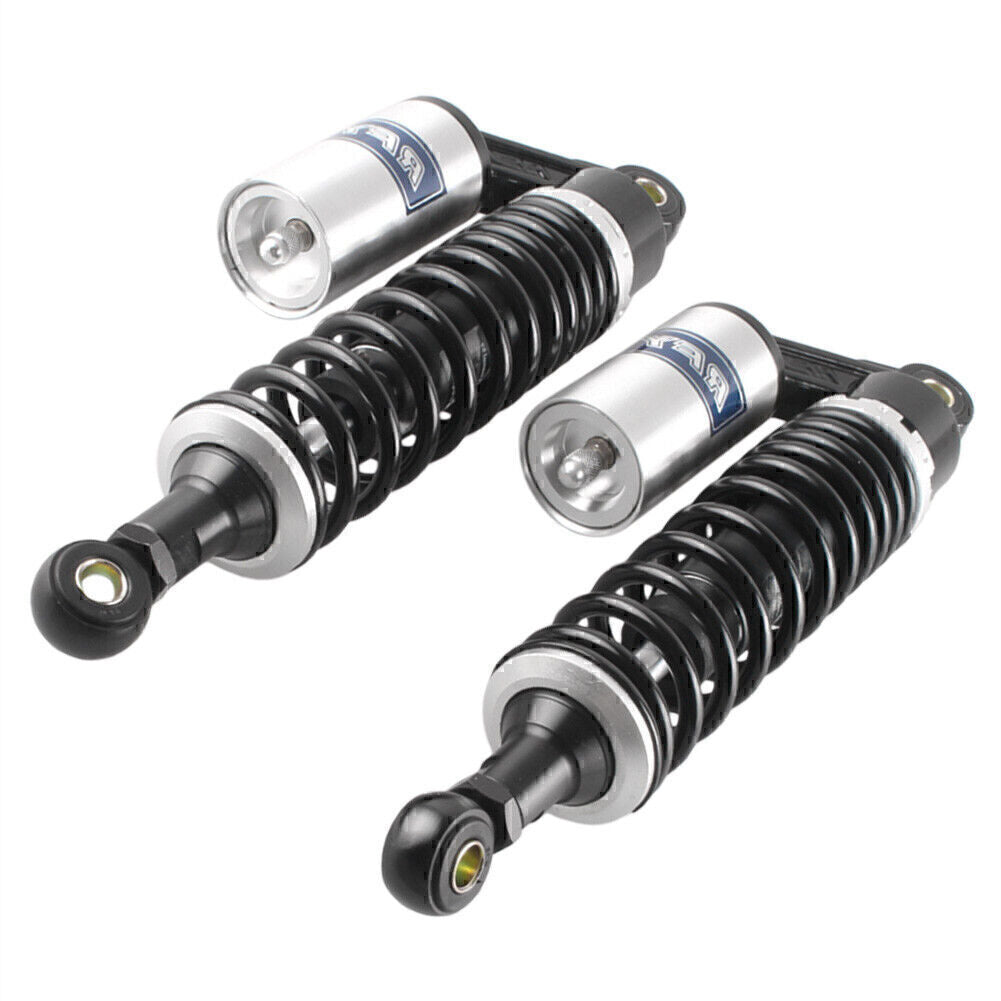 ya 5 8.7 12.5 /320mm Air Shock Absorbers Fit Scooters Moped Quad Karting Silver