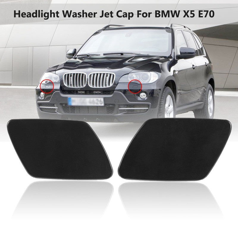 ya 4 6.17.2 Unpainted front bumper cover headlights washing machine spray hood for BMW