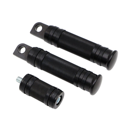 ya 11 6.8 Motorcycle Highway Foot Pegs Footrest for Harley Softail Electra Glide Fatboy