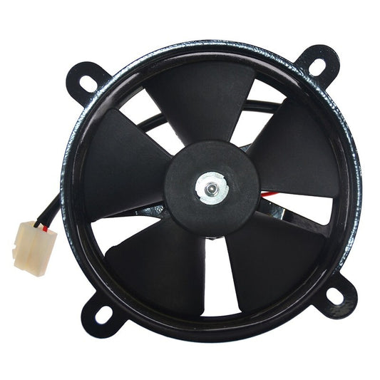 ya 1 7.8 Universal Kit Black 6 inch Slim Fan Push Pull Electric Radiator Cooling 12V NEW