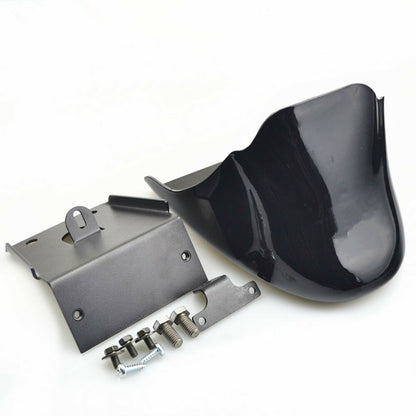 ya 5 8.7 Glossy Black Chin Fairing Front Spoiler for Harley Sportster XL 883 XL1200 04-14