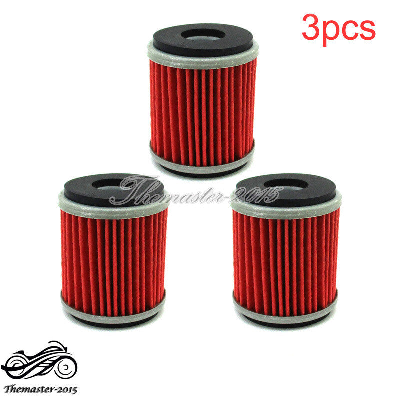 ya 1 6.30 3x Oil Filter for Yamaha YZF R125 YZ 250 250F 450 450F WR 125R 125X 250R YFZ450