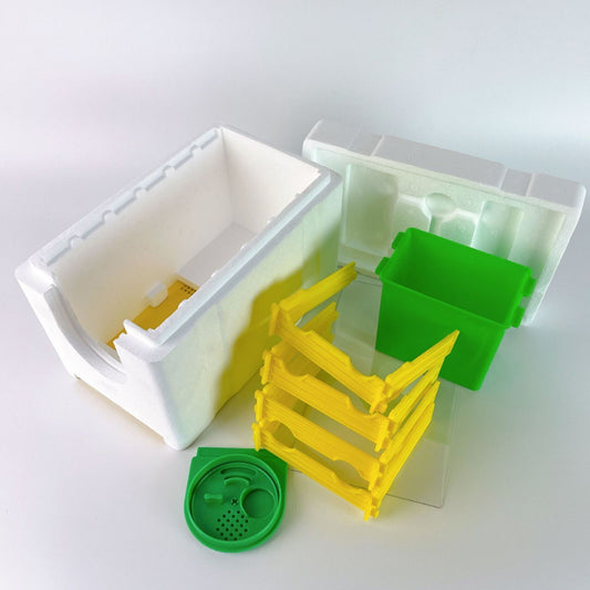 Bee Mating Nuc Hive Queen Bee Breeding Box High Density Foam Box Beek