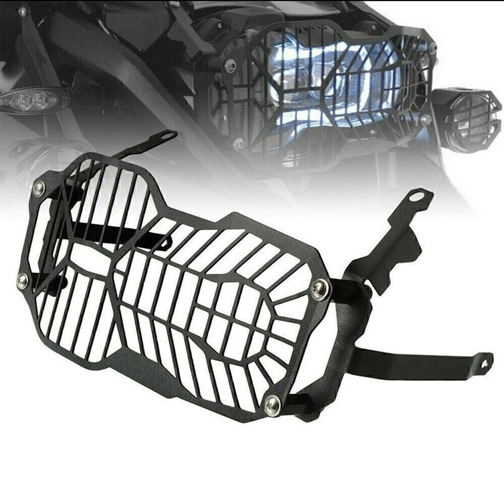 ya 4 6.22 Front Headlight Grill Cover Guard Protector Fits for BMW R1200GS w/ ADV 2013-2018