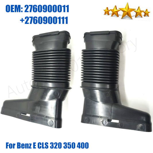 ya 1 7.1 1Pair Left Right2760900011 2760900111 Air Intake Pipe for for benz E CLS 320 350 400