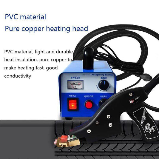 ya 25 Car Solid Tire Engraving Machine Forklift Tire Engraving Machine Rubber Slotting