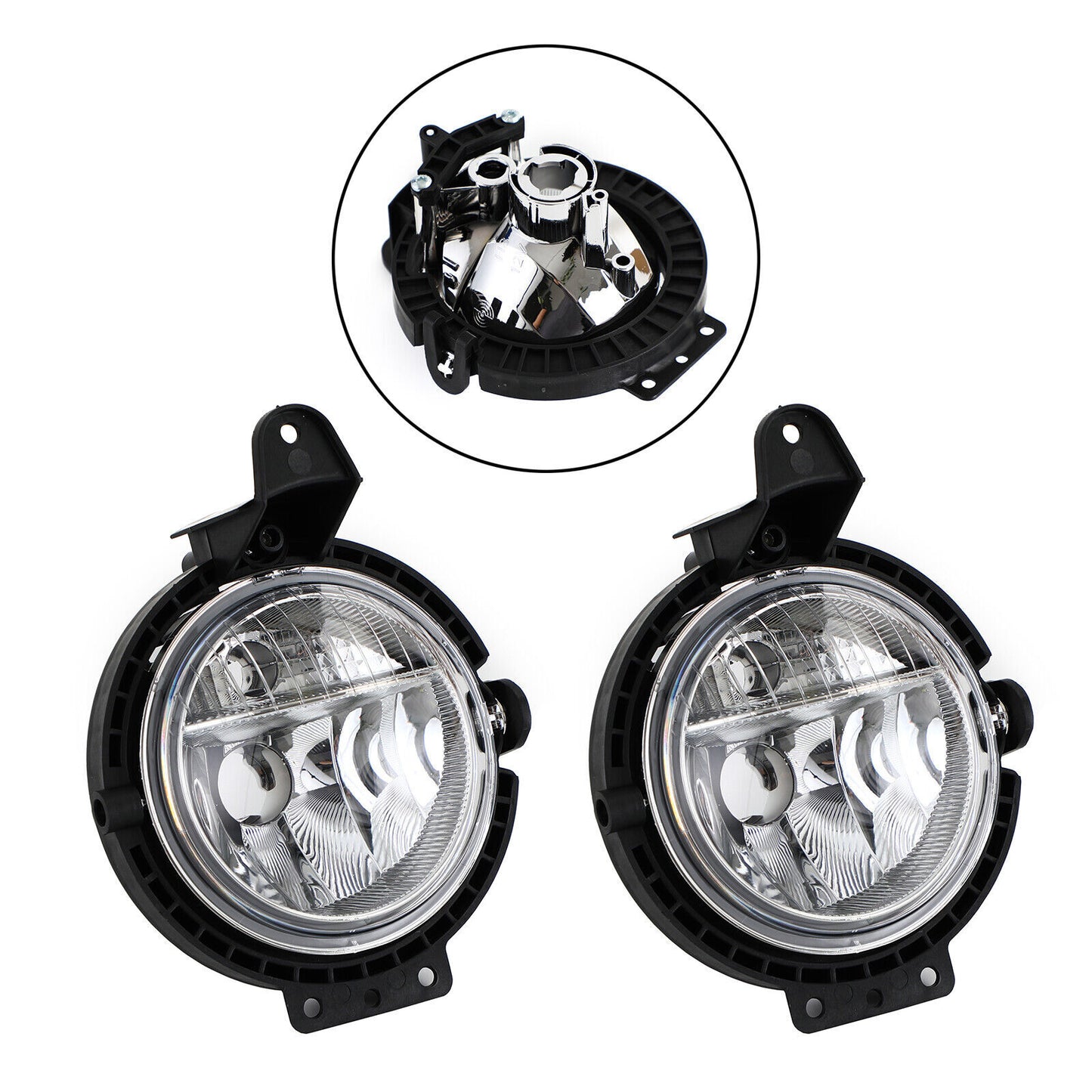 ya 1 8.5.2 Pair Fog Lights Front Left and Right for Mini R55 R56 R57 R58 Cooper 2007-15