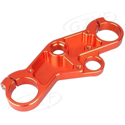 ya 1 7.8 Orange Upper Front Triple Tree End Top Clamp for Suzuki GSXR600 750 GSXR1000