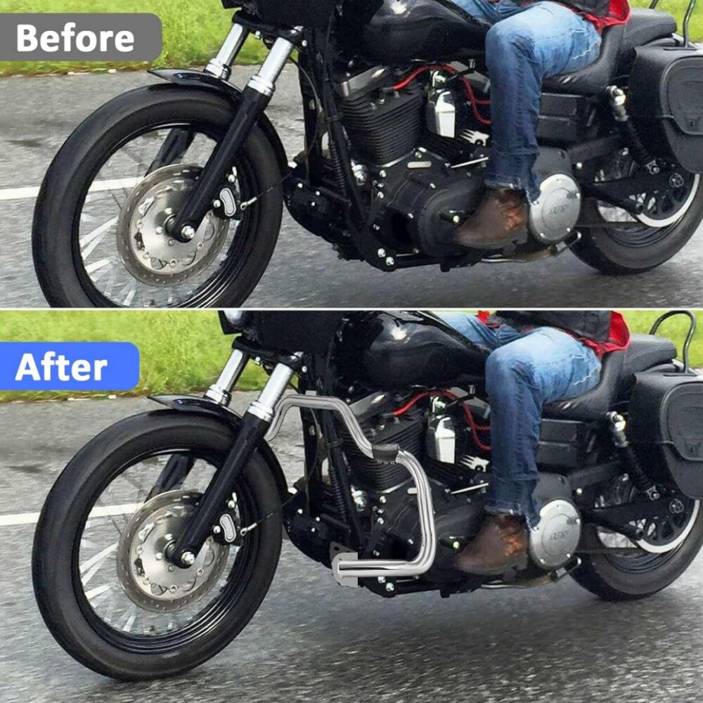 ya 5 8.7 Chrome Highway Engine Crash Guard Bar for 1991-2016 for Harley-Davidson Dyna for Model s