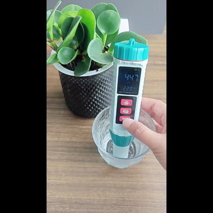 ya 26 Digital LCD Color PH /EC/TDS/Salinity/Temperature Water Quality Tester Meter Pen