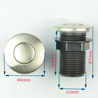 ya 14 1Pc Push Button Rod for Toilet Made of Durable Stainless Steel Pneumatic Button