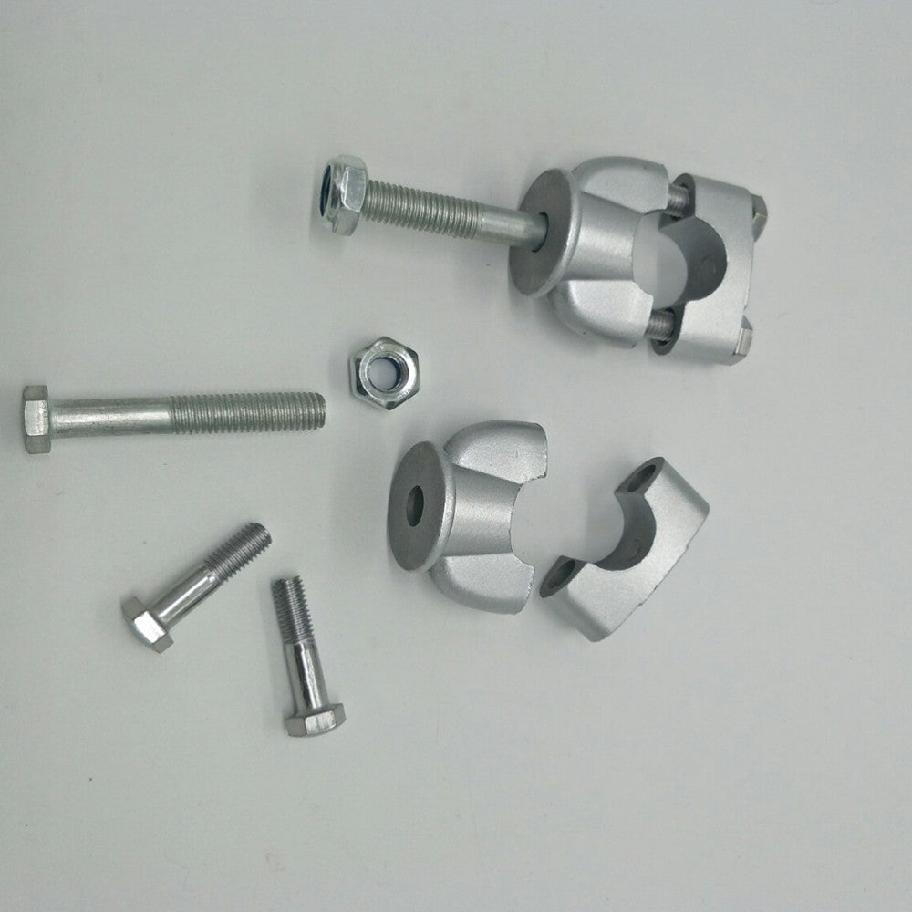 ya 5 8.7 2 Pcs Handlebar Press Dirt Bike Riser Handlebars Motorbike Motorcycle
