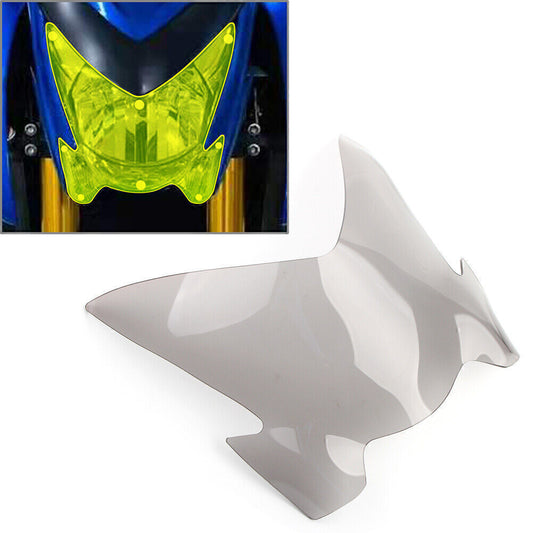 ya 4 6.22 Smoke Headlight Guard Shield Screen Lens Cover for Suzuki GSX-S1000 17-2021 2020