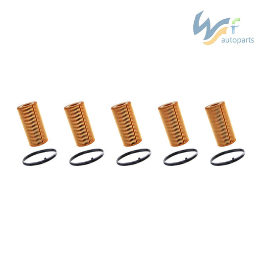 ya 5 6.16 New 5-pack oil filter for Audi for VW A3 for A4 TT for JETTA for Golf EOS for Passat 03C109287G