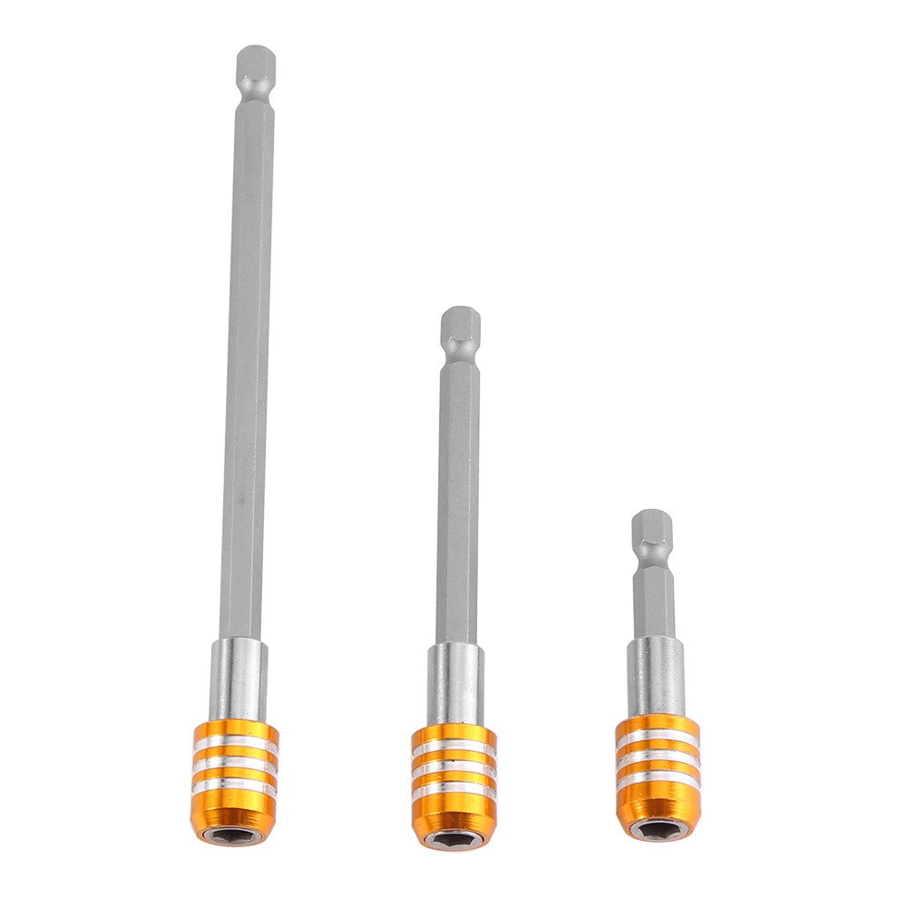 ya 25 (Yellow)1/4 Hex Shank Electric Screwdriver Bit Holder Extension Bar