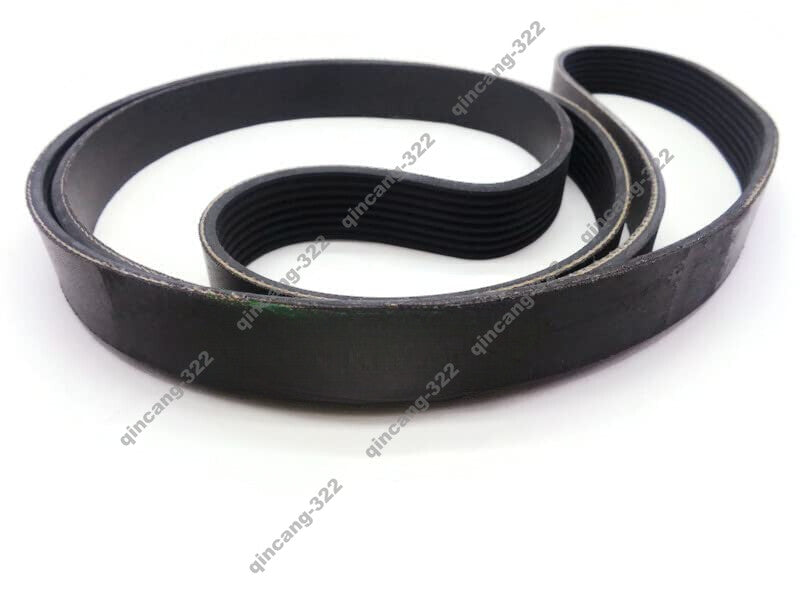 ya 1 7.7 Drive Belt 8PK 2110 AR3 320/08606 for JCB Loader 214E 3CX 214E 3CX 3D 3DX 4C
