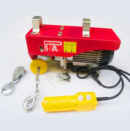 Electric Winch Handheld Portable Winch Workshop Garage Gantry Crane Lift