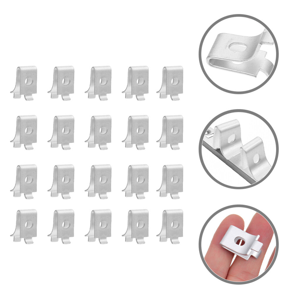 ya 26 20pcs Shelf Clip Cabinet Shelf Clip Adjustable For Store Garage