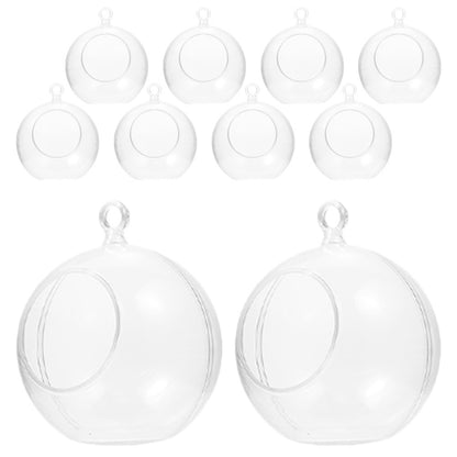 ya 25 10 Pcs Clear Fillable Or ment Balls Or ments Empty Transparent