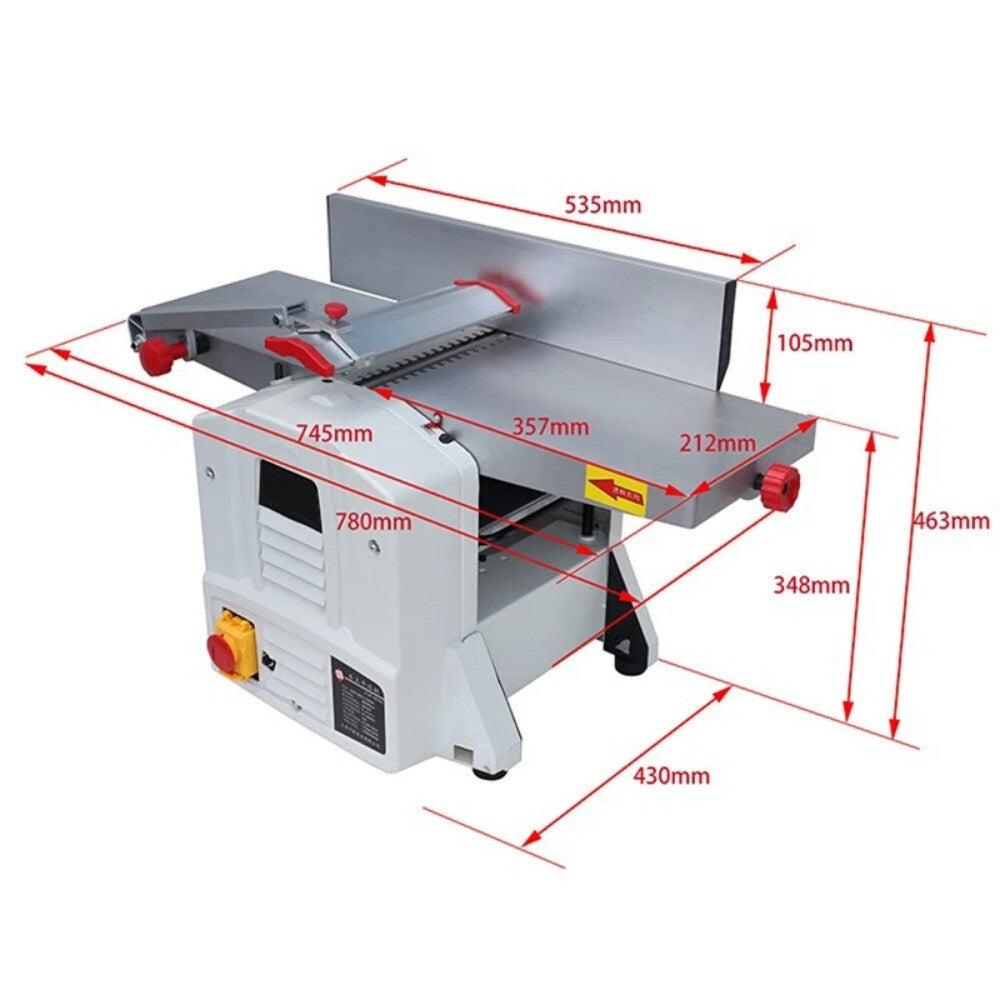 ya 25 8-inch Desktop Industrial 1500W Woodworking Electric Planer Electric Planer