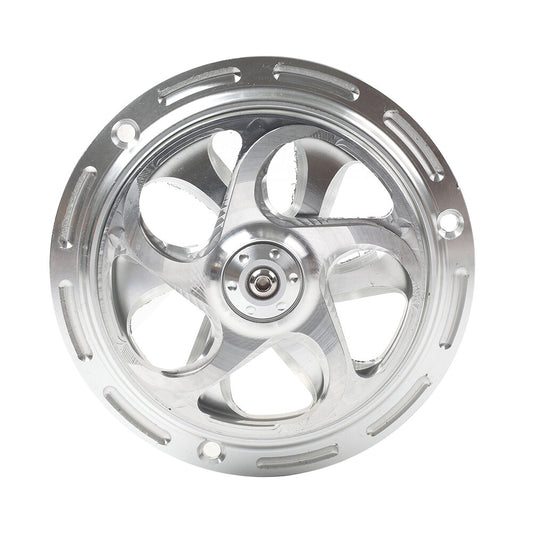 ya 1 7.8 Silver Engine Radiator Rotating Cooling Fan Cover For Vespa Sprint Primavera 150