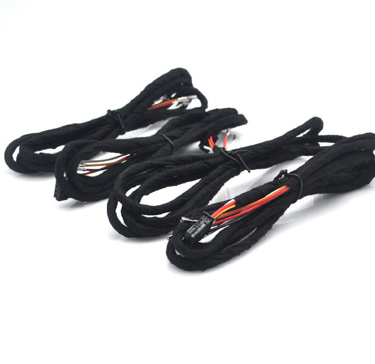 ya 5 8.7 F&R Retrofit Door light Cables step courtesy adaptor for BMW F30 F32 F15 F10 F11