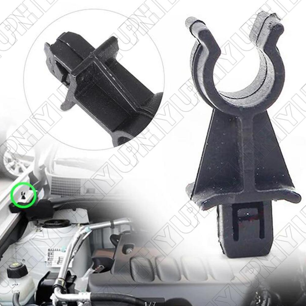 ya 5 8.7 Car Hood Support Rod Grommet & Clip for Nissan Qashqai Dualis J10 Pathfinder R51