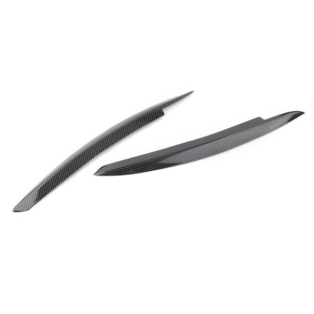 ya 2 6.29 Carbon Fiber Headlight Cover Eyelid Eyebrow Lid Brow for VW for Golf VI MK6 2008-13