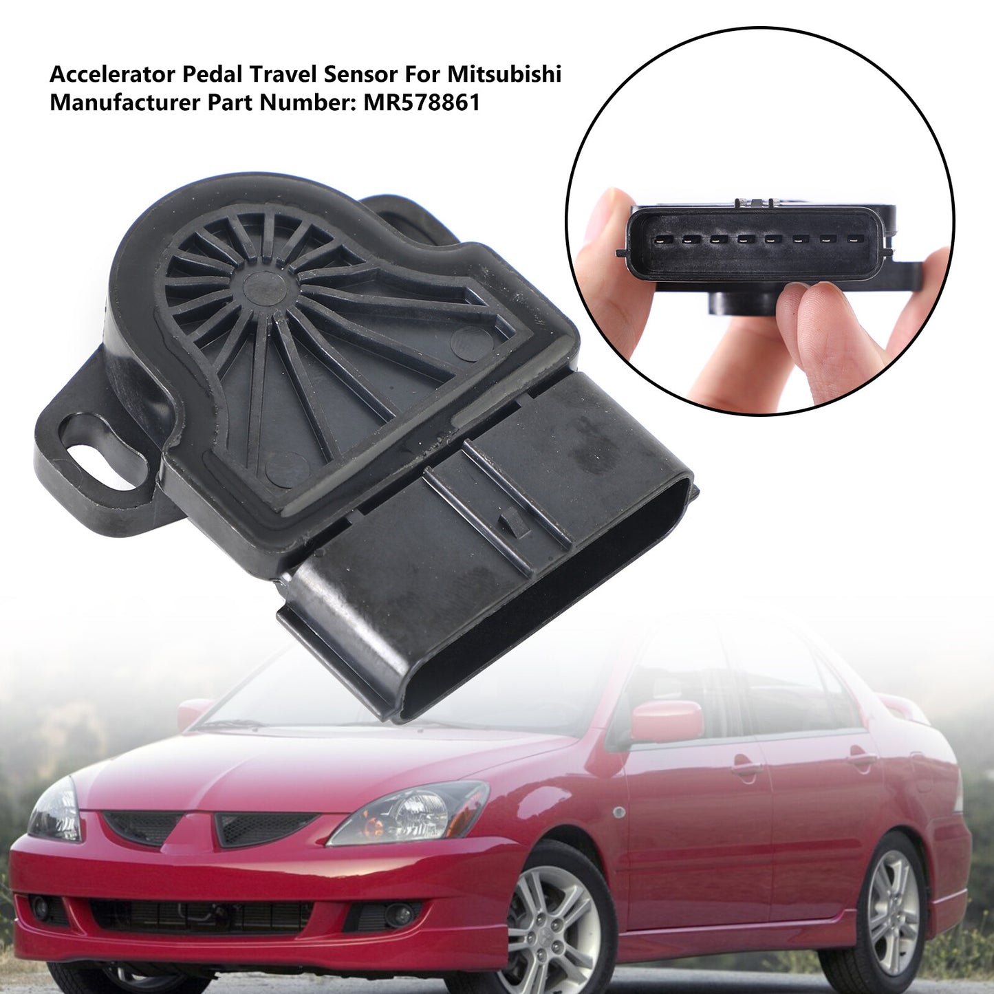 ya 1 8.5.1 TPS Accelerator Pedal Travel Sensor For Lancer 2002-2006 2.0L 2.4L U1